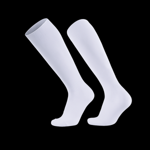 Chaussettes longues antidérapantes de foot – NoGlide Pro