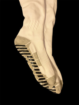 Chaussettes longues antidérapantes de foot – NoGlide Pro